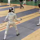 Audrey notre petit "buldozer" en action : même pas peur contre Shirley, na !