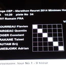 1er tour de poule de Flavien