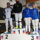 Podium M17 avec Léane et Zoé
