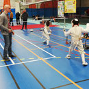 Marius en M9 premiers combats en compétition.