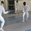 Cédric en catégorie Junior représente Sablé