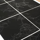 Käferzeit, 2009, schwarzer Karton, geritzt, work in progress, ca. 10 m x 96 cm