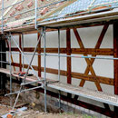 Fachwerk, gesäubert und geölt