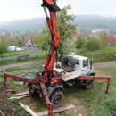 Das Baumaterial...