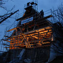 Abendstimmung an der Scheune