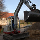 Der Bagger...