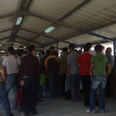 attente au check-point