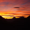 Abendstimmung auf der Binntalhütte