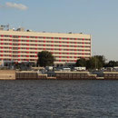 Stellplatz beim Hotel