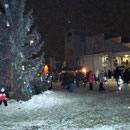 Vorweihnachtliche Stimmung auf dem Place de Caen
