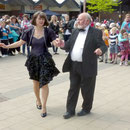 Galina und Herr Wagenbrenner mit einem Rumba