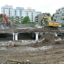 Baustelle Ende Mai 2010