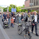 Mitglieder des Bürgervereins im Zug