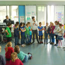 Eine Experimentiergruppe