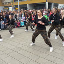 Ein weiterer Hip Hop Tanz von Mädchen des JZH