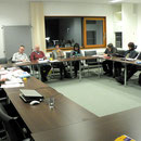 Von links: H. Seelmann, J. Neuberger, E. Eras, B. Bartsch, K. Baumgärtner, A. Hennig, C. Reiher u. B. Kellner