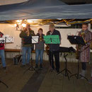 Das Bläserquintett St. Sebastian eröffnete die Feier mit "Winterwunderland"
