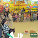 Circa 35 Kinder machten "Musik"