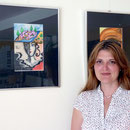 Olga Dernbach im Alten Schwimmbad