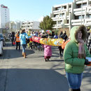 Auf dem Weg zum Marktplatz, dem Endpunkt