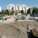Die Baustelle am 22. September 2010