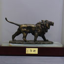 純銀製　北村西望作「獅子吼 」高岡銅器 image.jpg