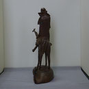 A40．蝋型鋳造 吟遊詩人 - 高岡銅器展示館