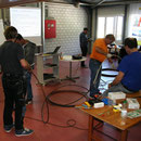 Verarbeiten Rackmaterial LWL