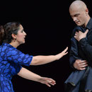 Jaclyn Bermudez (Tatjana), Marian Pop (Onegin), Foto: Nils Klinger