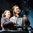 Jaclyn Bermudez (Tatjana), Hee Saup Yoon (Gremin), Foto: Nils Klinger
