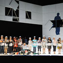 Krzysztof Borysiewicz (Don Pasquale), Opernchor, Foto: Nils Klinger