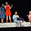 Jaclyn Bermudez (Tatjana), Ulrike Schneider (Olga), Lona Culmer-Schellbach (Filipjewna), Inna Kalinina (Larina), Foto: Nils Klinger