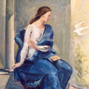 1993 - ANUNCIACIÓN (Colección privada) (44x39cms.)