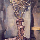 1977 - JARRÓN MODERNISTA (130x97cms.)