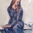 1997 - ANUNCIACIÓN (Colección privada) (35x27cms.)