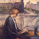 1989 - MUJER EN EL CAFÉ (130x89cms.)