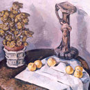 1983 - BODEGÓN CON MANZANAS (89X116cms.)