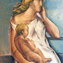 1991 - MATERNIDAD CLÁSICA (87x67cms.)