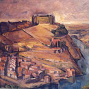 1987 - EVOCACIÓN DE TOLEDO (120x130cms.)