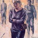 1984 - LA CALLE (100x81cms.)