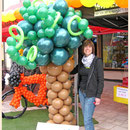 Mit Ballonbaum und Ballonfahrrad zu Gast bei Renz Radsport Bräunlingen