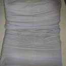 Sessel von Ligne Roset. Schaumstoff durchgesessen und Bezug mangels fehlender Knöpfe verzogen.