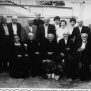 Altennachmittag mit Pfarrer Neumüller: Andreas Leibig (2.v.r.), betreut von Marlise Joos, Rösel geb. Kaufmann und Hedi Joos