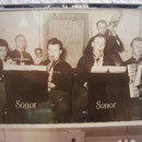 Geinsheimer Musiker: v.l. Karl Mattern, Fritz Prell, Walter Maurer, Herrmann Kästel 