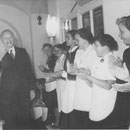 Bundeskanzler Adenauer bei Besuch in der Pfalz