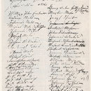 Unterschriften der Gründungsurkunde 1791