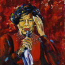 Ella Fitzgerald, 102 x 88 cm, verkauft