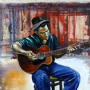 Tom Waits, 120 x 120, verkauft