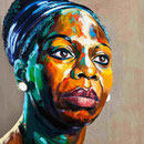 Nina Simone, 165 x 125 cm, verkauft