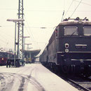 E41 284 Bw Hagen-Eck im Bahnhof Siegen vor Zug 2437 nach Hagen